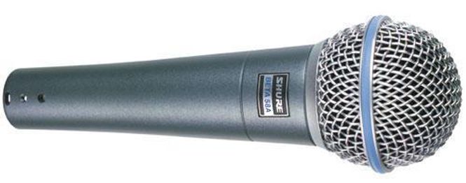 Hovedbilde Shure Beta 58A vokalmikrofon