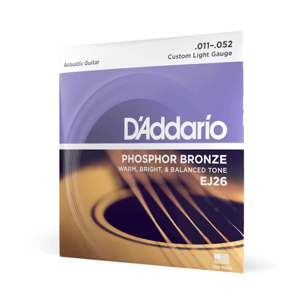 D'Addario EJ26 011 Phosphor Bronze